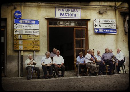 Sicilian old men. 2008